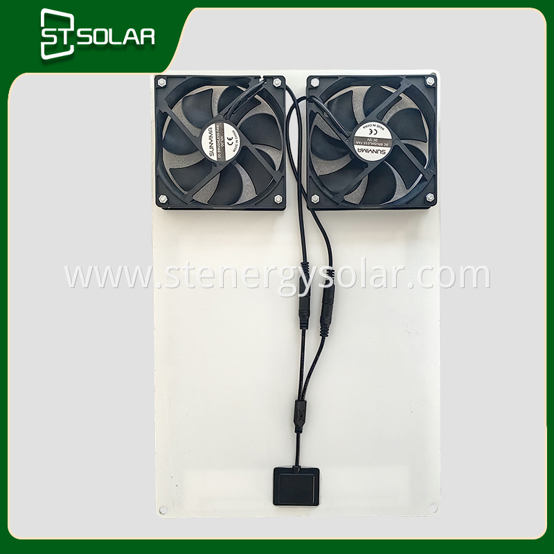 Automatic fan 20W solar panel